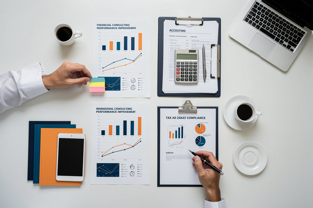 الحل الأمثل للاستشارات المالية والإدارية - خدمات استشارات مالية وإدارية متخصصة في جدة